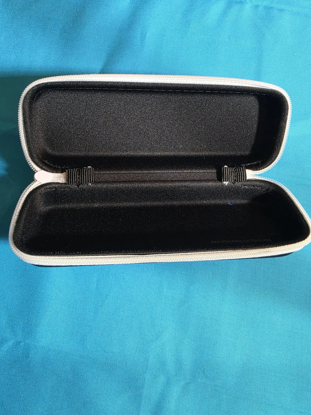 Converse Black and White Zip Eyewear Case